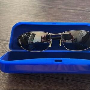 Rayban Sunglasses with Blue Case